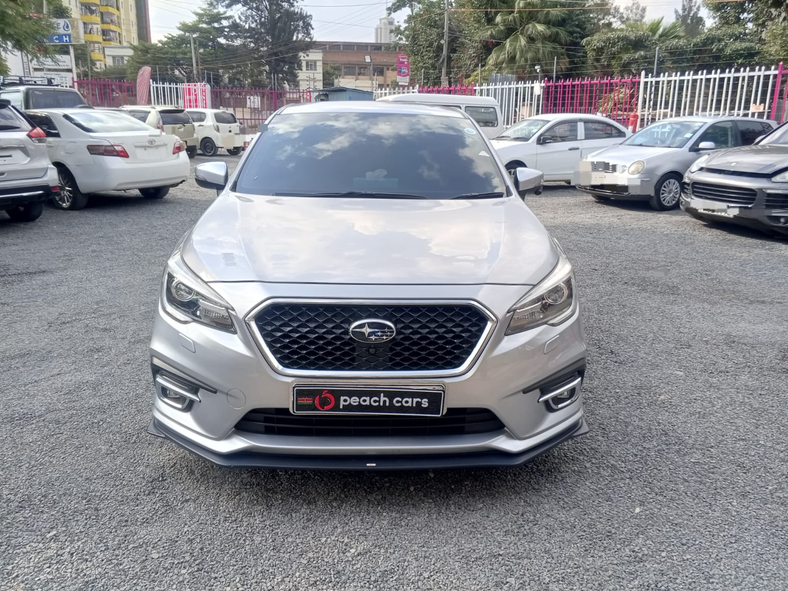 Subaru Legacy B4 2017 — front view